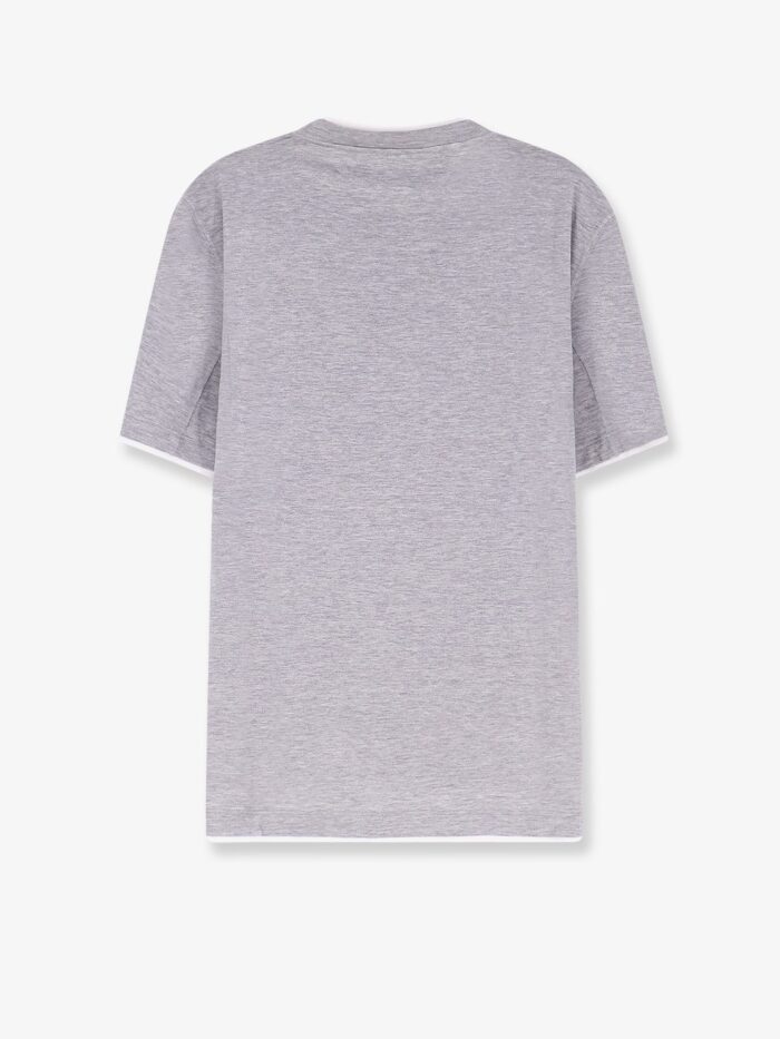 Brunello Cucinelli Silk And Cotton Blend T-shirt