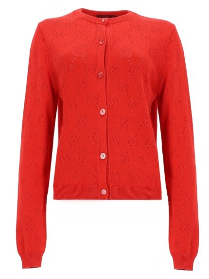 Gucci SILK AND COTTON CARDIGAN
