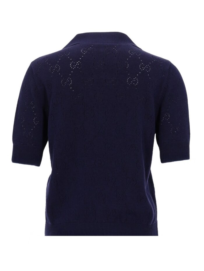 Gucci SILK AND COTTON POLO SHIRT