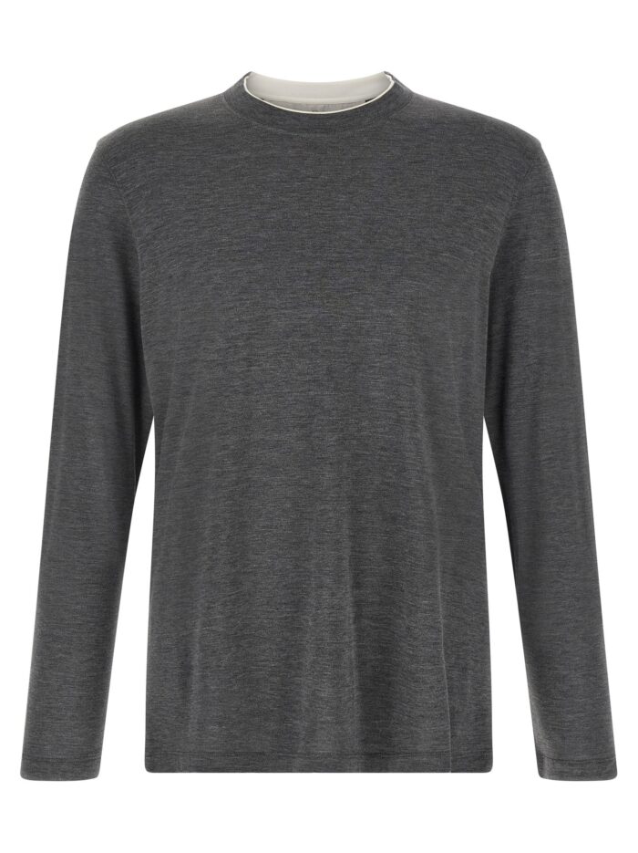Brunello Cucinelli Silk And Cotton T-shirt