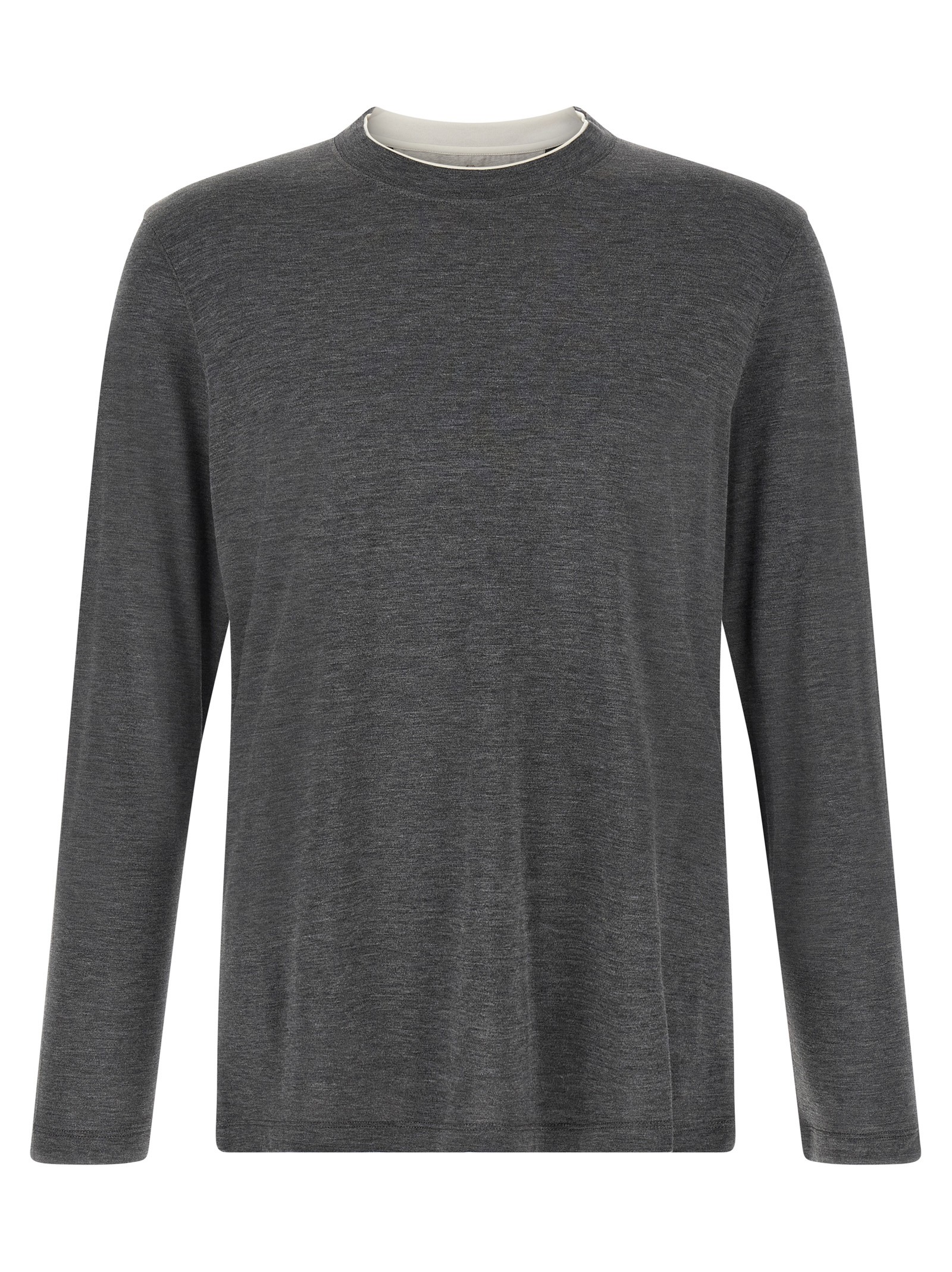 Brunello Cucinelli Silk And Cotton T-shirt