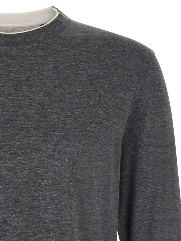 Brunello Cucinelli Silk And Cotton T-shirt