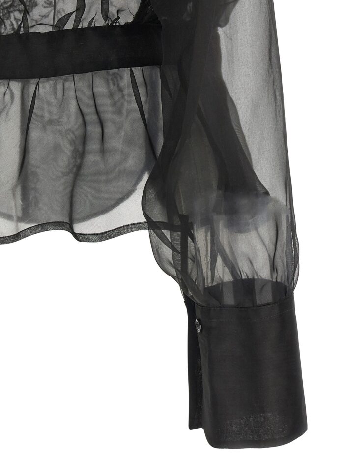 ERMANNO SCERVINO Silk And Lace Shirt