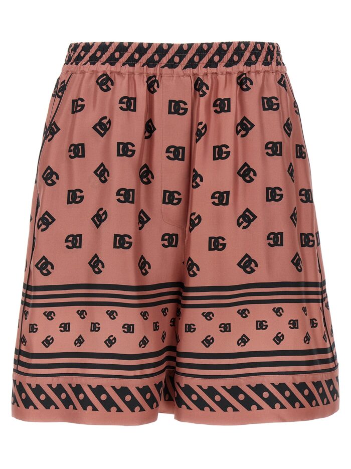 dolce & gabbana silk bermuda shorts Dolce & Gabbana Silk Bermuda Shorts