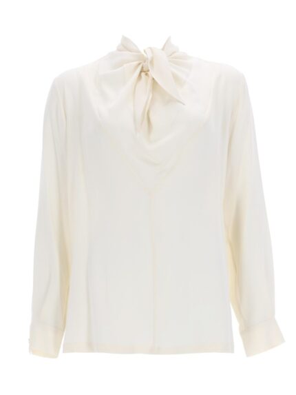 Max Mara SILK CHARMEUSE BLOUSE