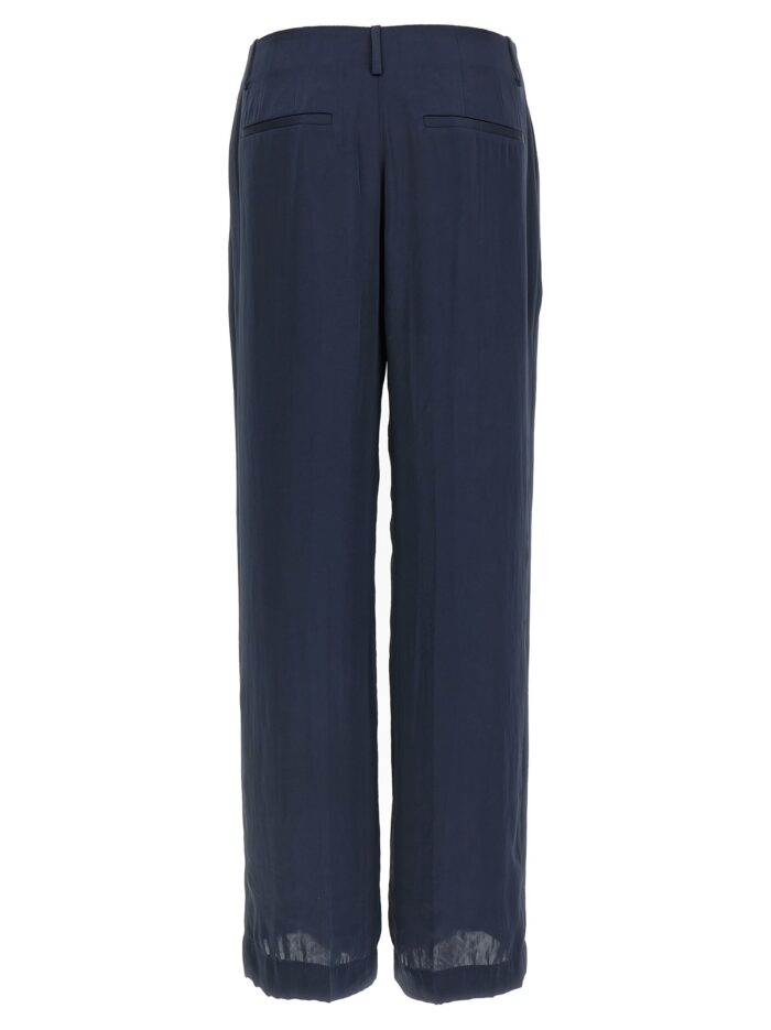 THEORY Silk Effect Trousers