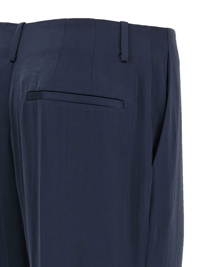 THEORY Silk Effect Trousers