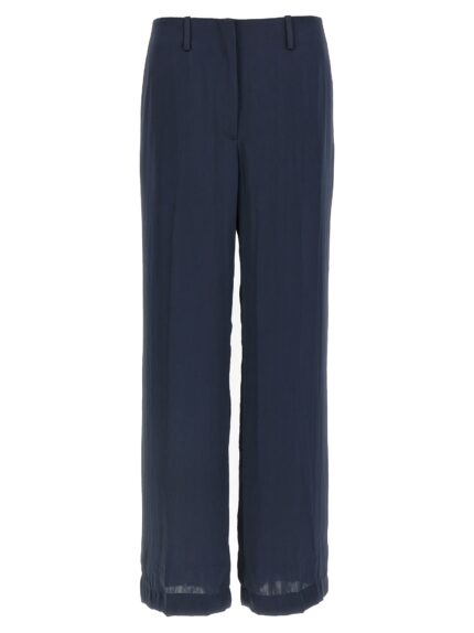 THEORY Silk Effect Trousers