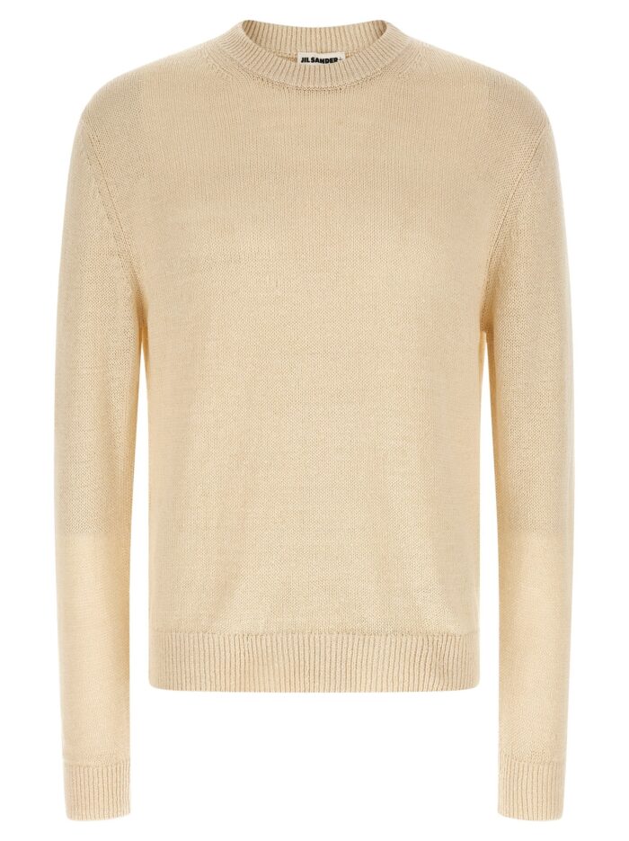 jil sander silk hemp sweater JIL SANDER Silk Hemp Sweater