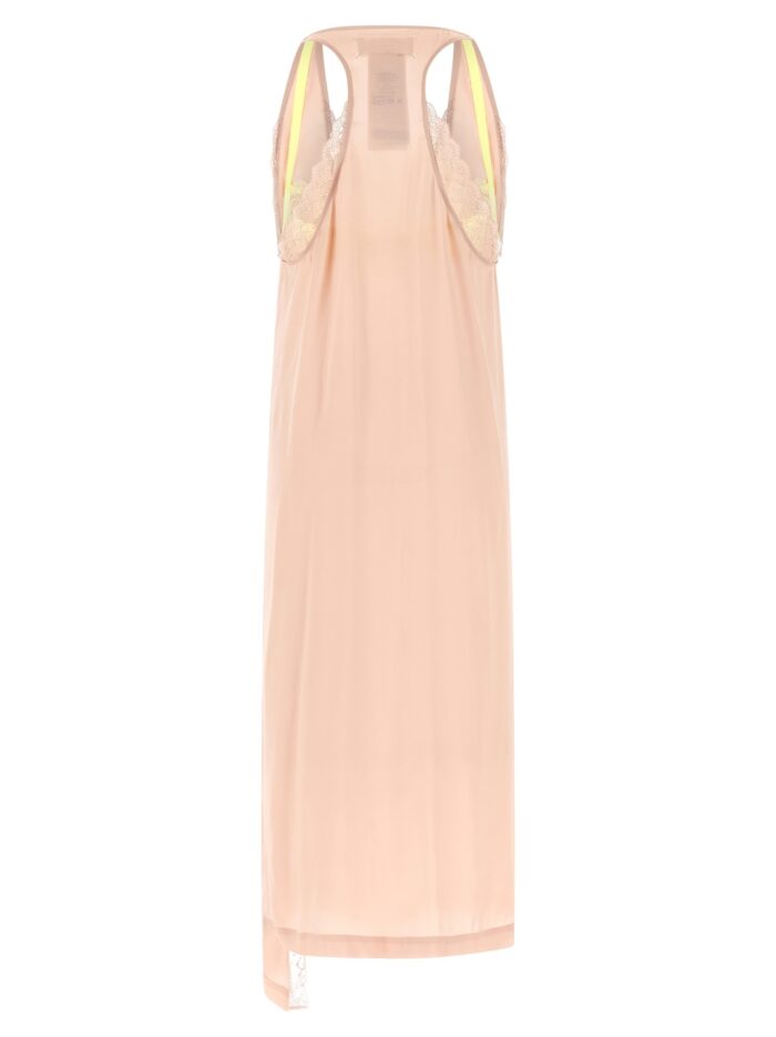 Maison Margiela 'Silk Lace Slip Midi Dress' Dress