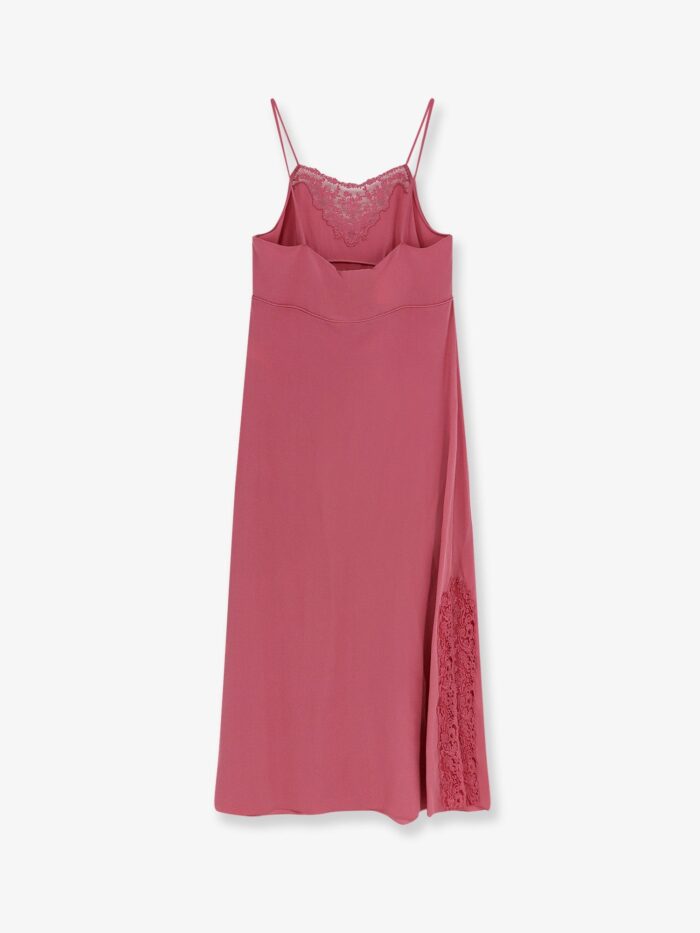CHLOE' Silk Long Slipdress