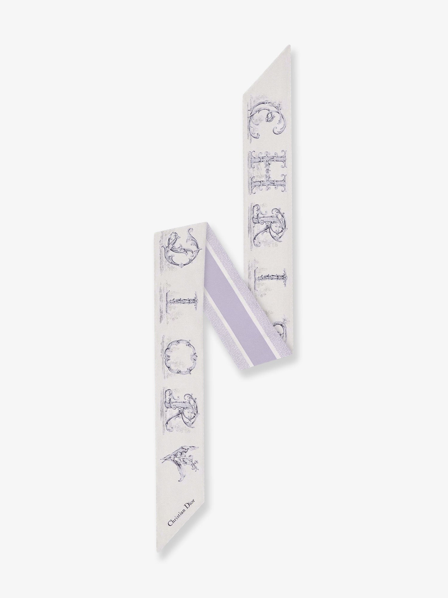 Silk Mitzah Dior Alphabet