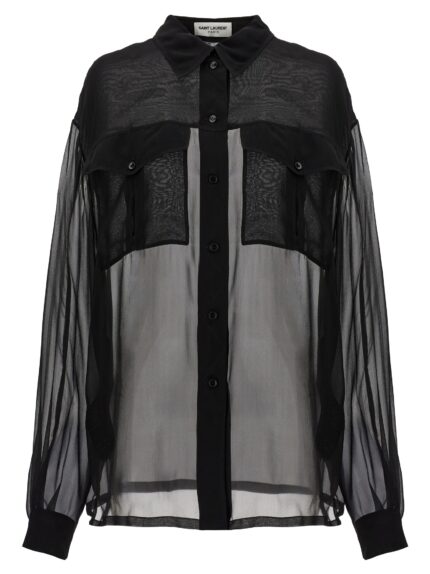 Saint Laurent Silk Muslin Shirt