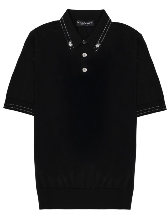 dolce & gabbana silk polo. Dolce & Gabbana Silk Polo.
