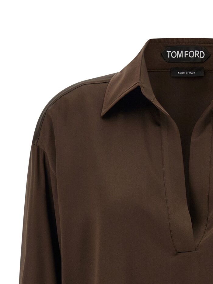 TOM FORD Silk Polo Shirt