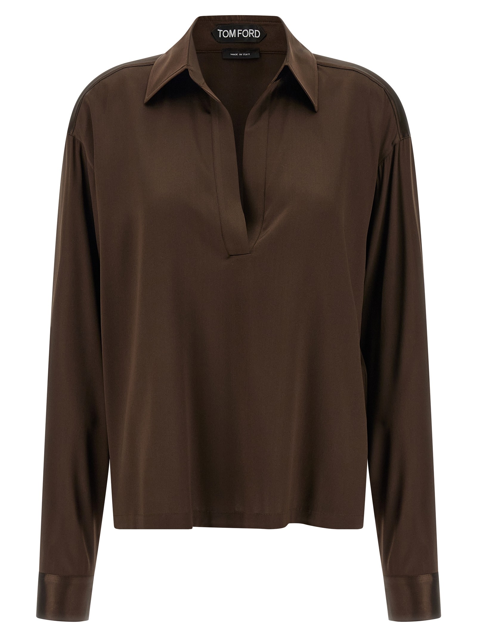TOM FORD Silk Polo Shirt