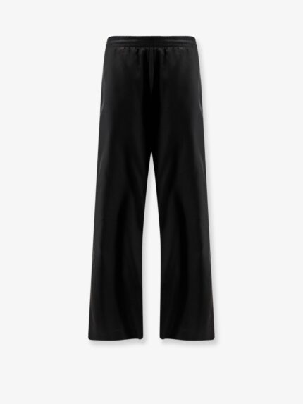 Gucci Silk Poplin Leisure Trousers With Web Ribbon