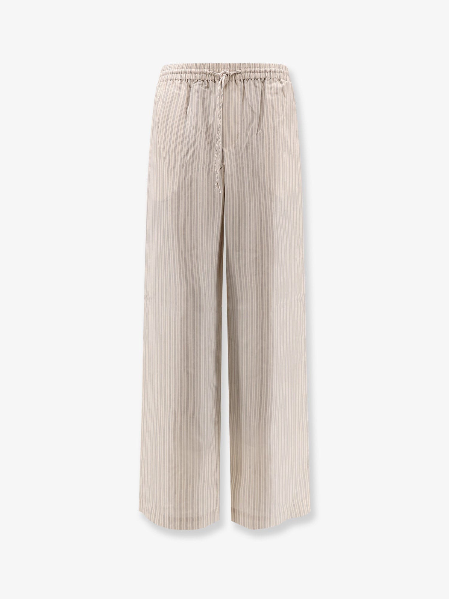 Rohe Silk Striped Trousers