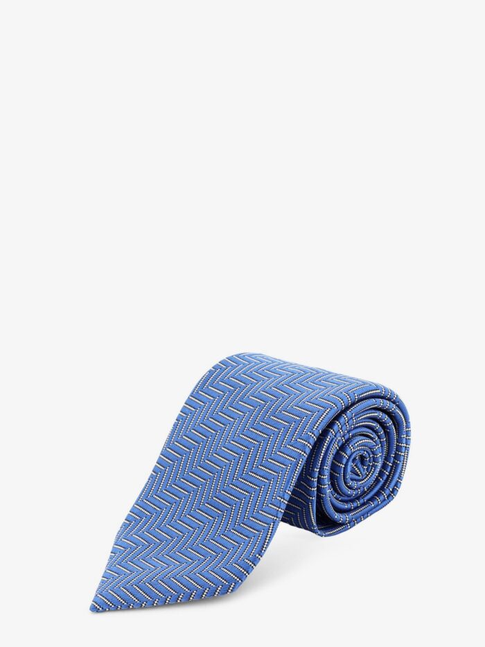 tom ford silk tie with geometric pattern TOM FORD Silk Tie With Geometric Pattern