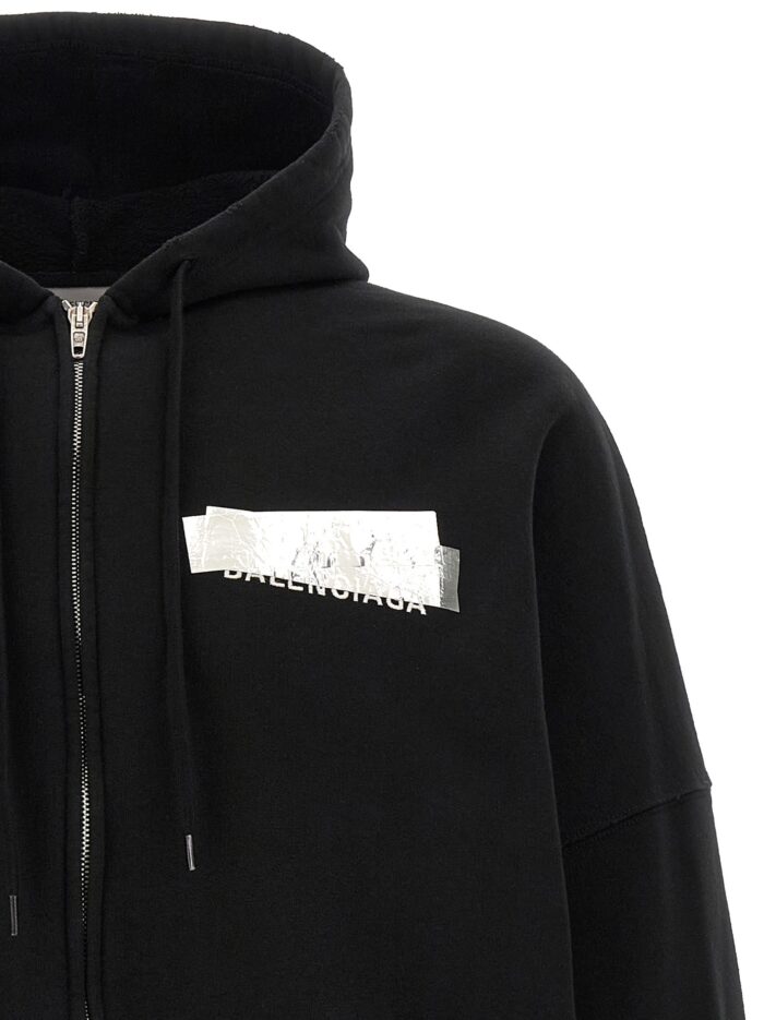 Balenciaga 'Silver Tape' Hoodie