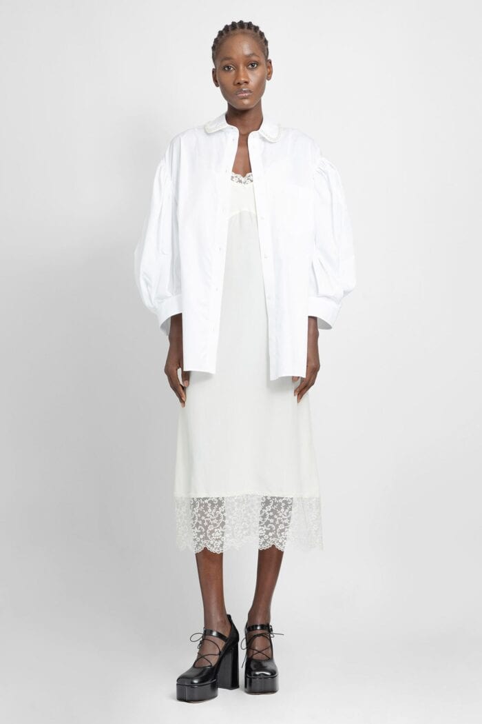 SIMONE ROCHA Beaded Signature Sleeve Shirt