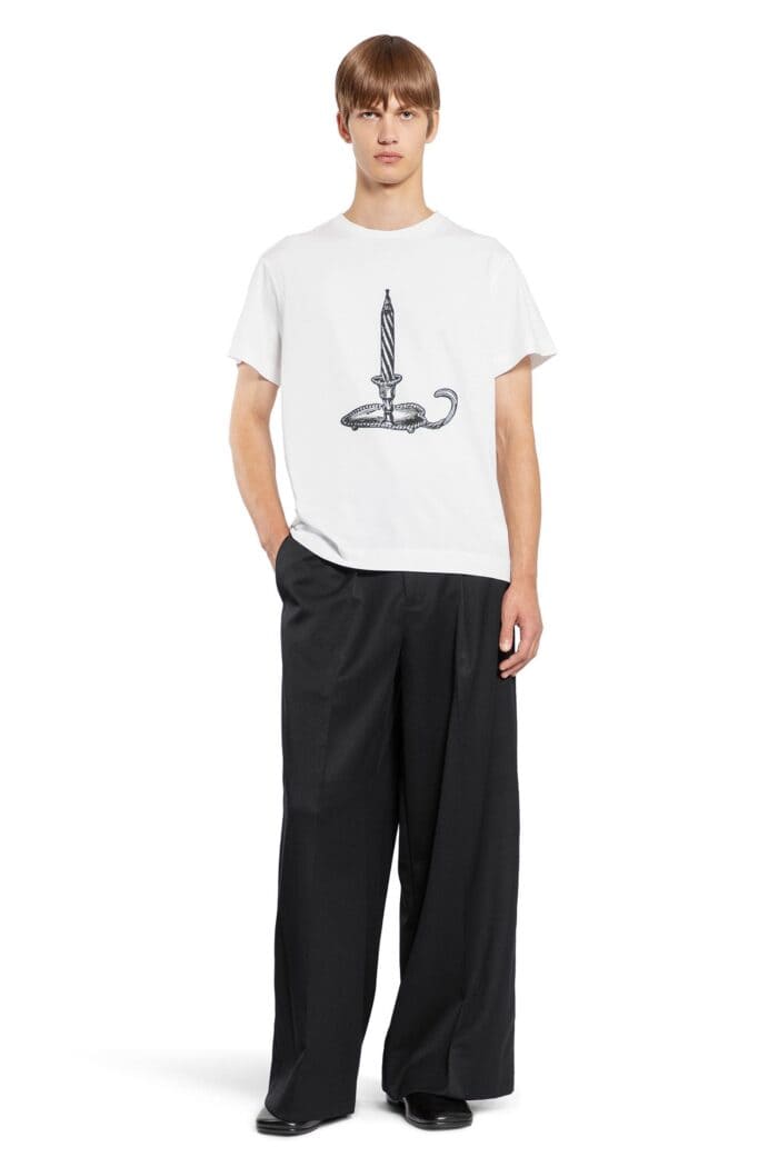 SIMONE ROCHA Candle Logo T-shirt