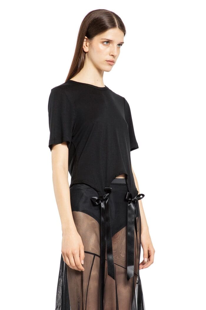 SIMONE ROCHA Easy T-shirt With Bow Tails