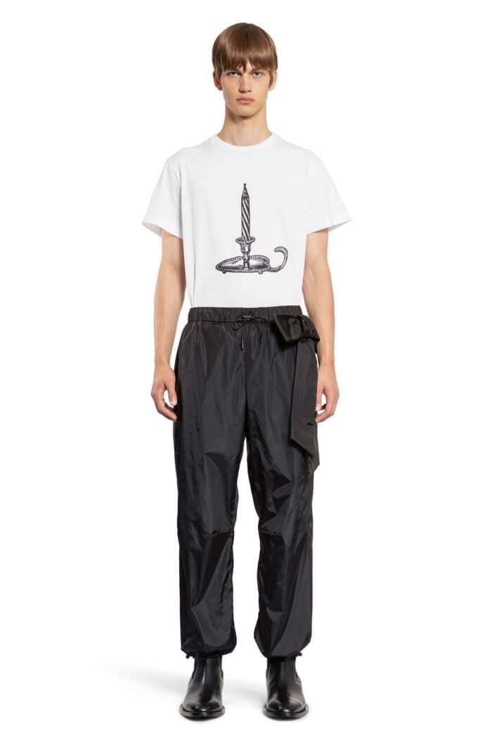 SIMONE ROCHA Gathered Ankle Track Trousers With Bow