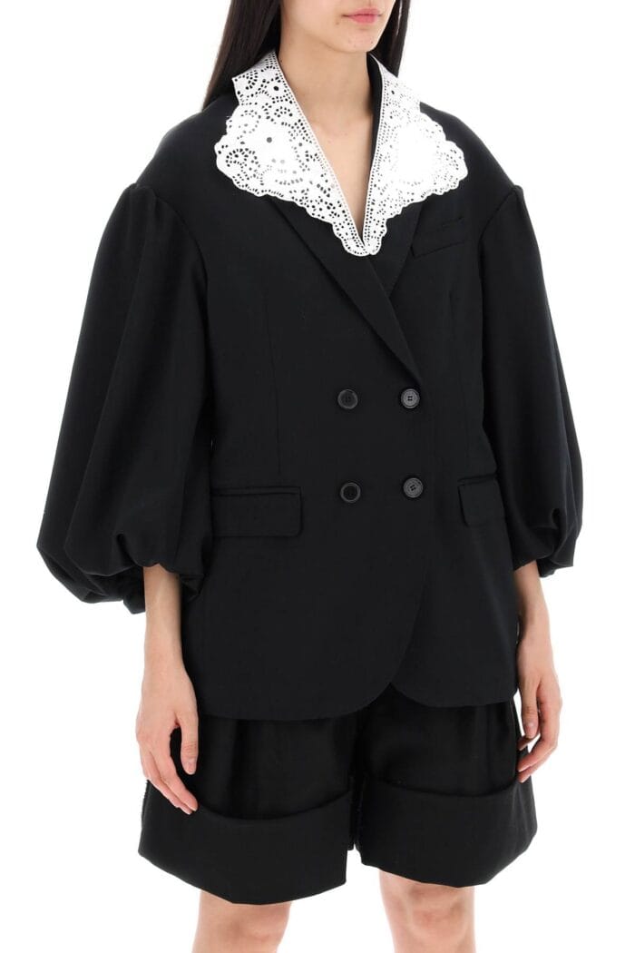 SIMONE ROCHA "oversized Blazer With Lace