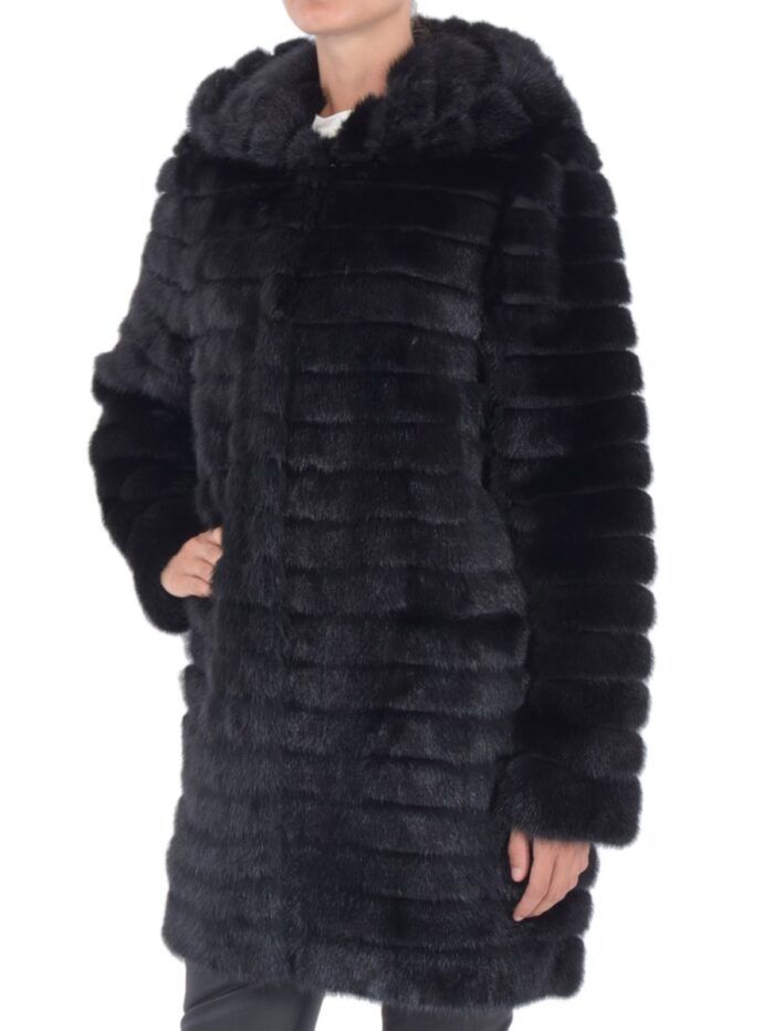 SIMONETTA RAVIZZA NELLY FUR COAT
