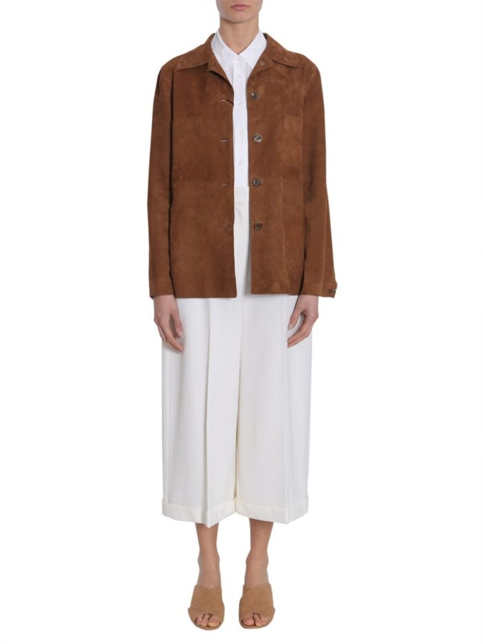 SIMONETTA RAVIZZA SUEDE JACKET