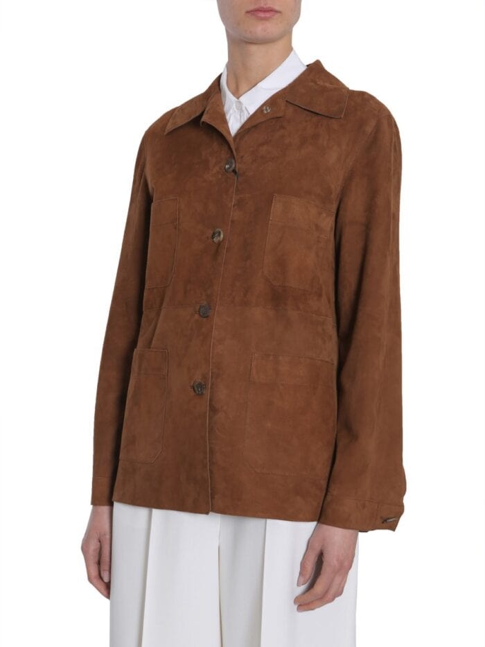 SIMONETTA RAVIZZA SUEDE JACKET