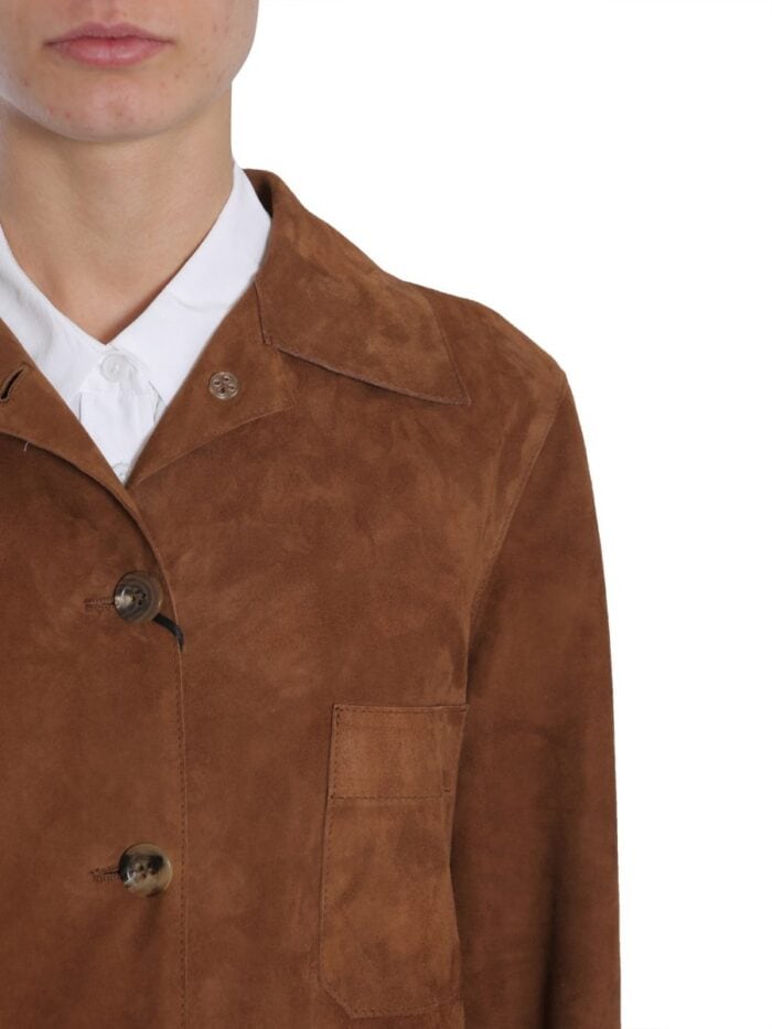 SIMONETTA RAVIZZA SUEDE JACKET