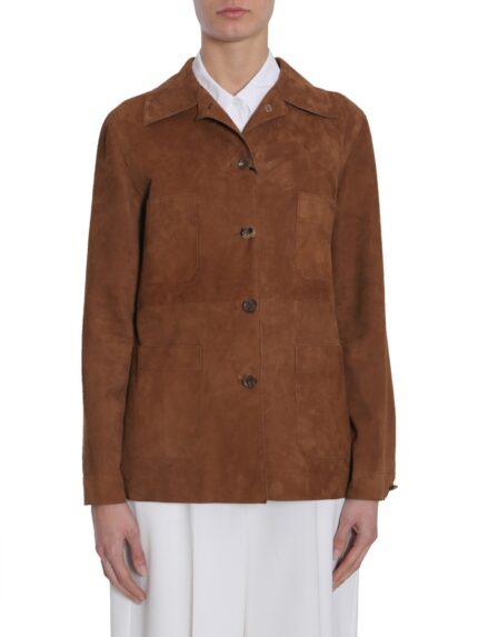 SIMONETTA RAVIZZA SUEDE JACKET