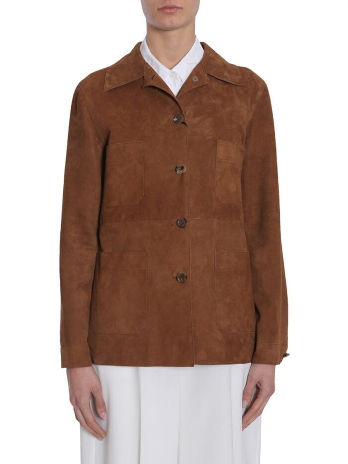 SIMONETTA RAVIZZA SUEDE JACKET