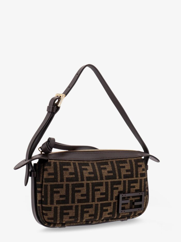 Simply Fendi Mini FFjacquard Fabric Shoulder Bag