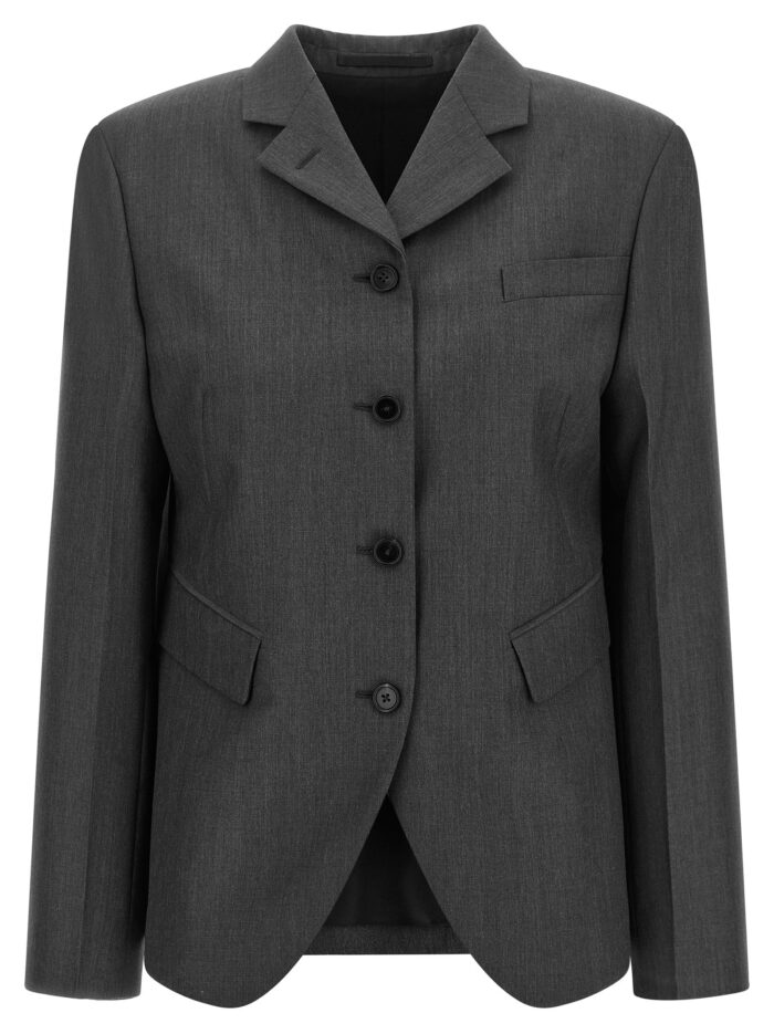 jil sander single breasted blazer JIL SANDER Single-breasted Blazer