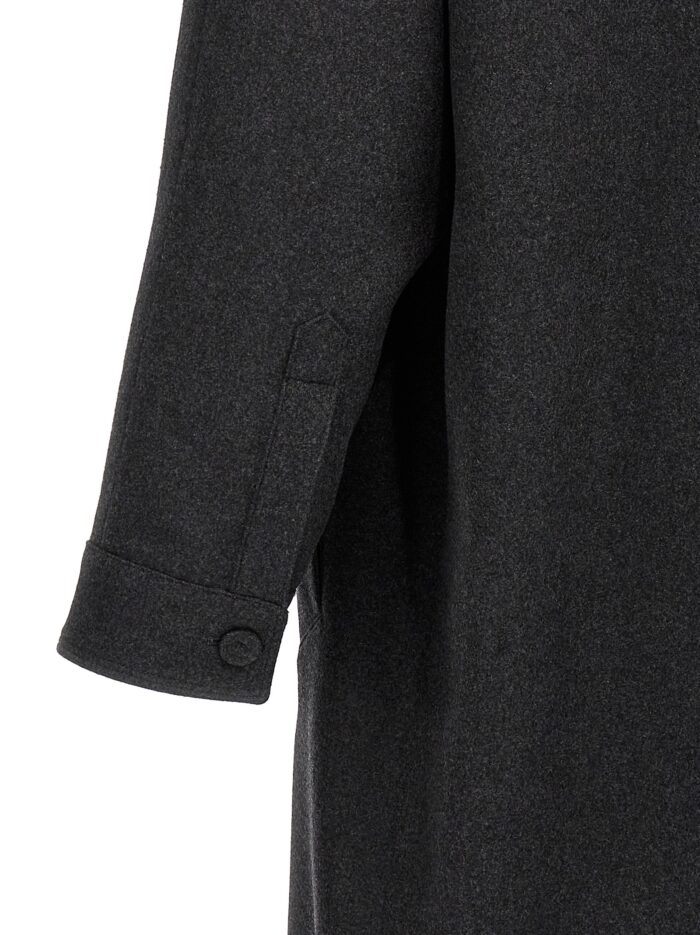 Fendi Single-breasted Cashmere Coat
