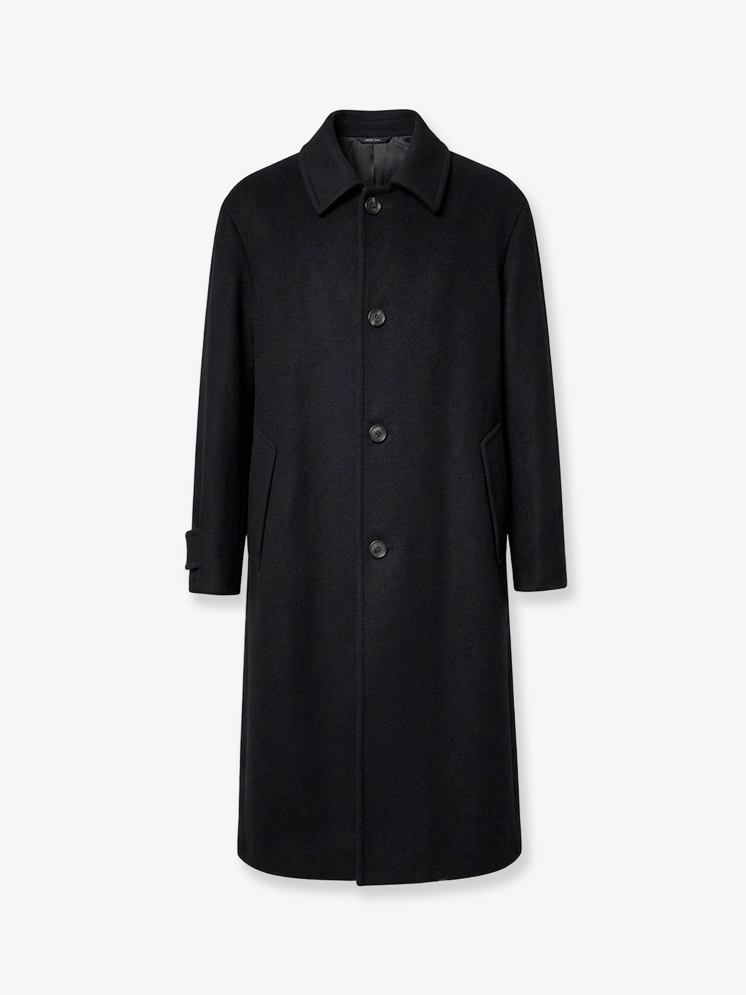 Giorgio Armani Single-breasted Double-faced Wool And Cashmere Cloth Coat