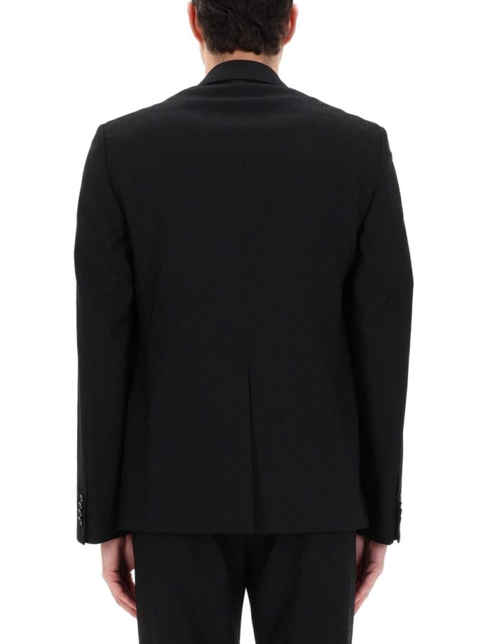 Gucci SINGLE-BREASTED JACKET WITH "GG" WEAVE