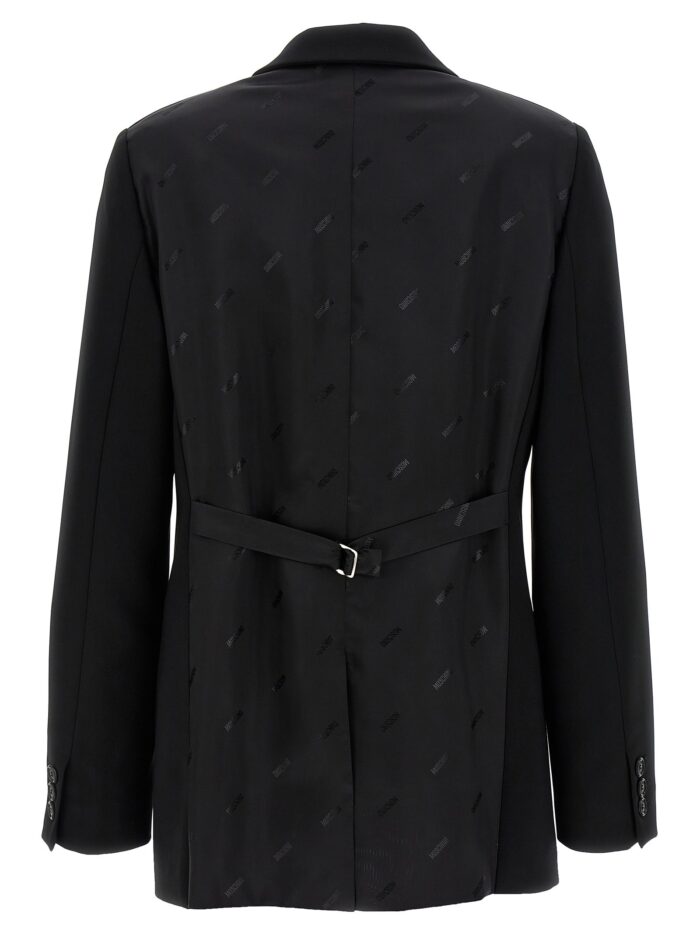 Moschino Single-breasted Martingale Blazer