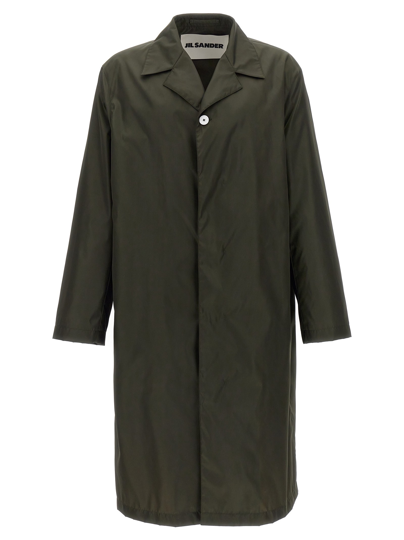 JIL SANDER Single-breasted Trench Coat