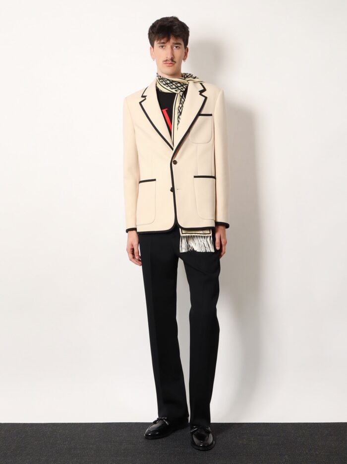 Valentino Garavani Single-breasted Virgin Wool Blazer