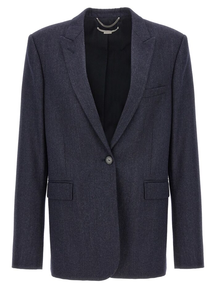 stella mccartney single breasted wool blazer Stella Mccartney Single-breasted Wool Blazer