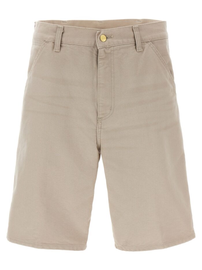 carhartt wip 'single knee' bermuda shorts Carhartt Wip 'Single Knee' Bermuda Shorts