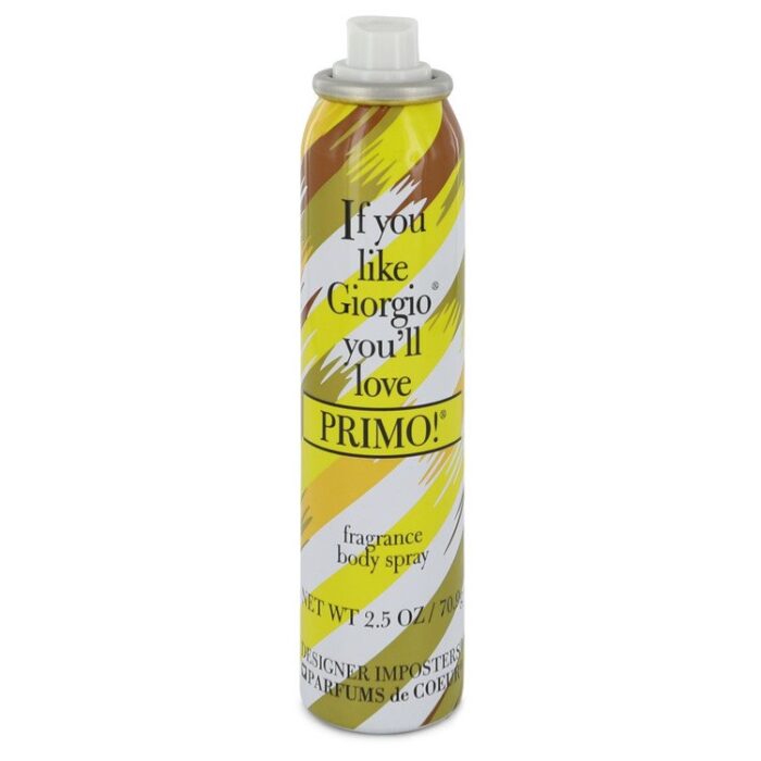 Designer Imposters Primo! By Parfums De Coeur - Body Spray (Tester) 2.5 Oz
