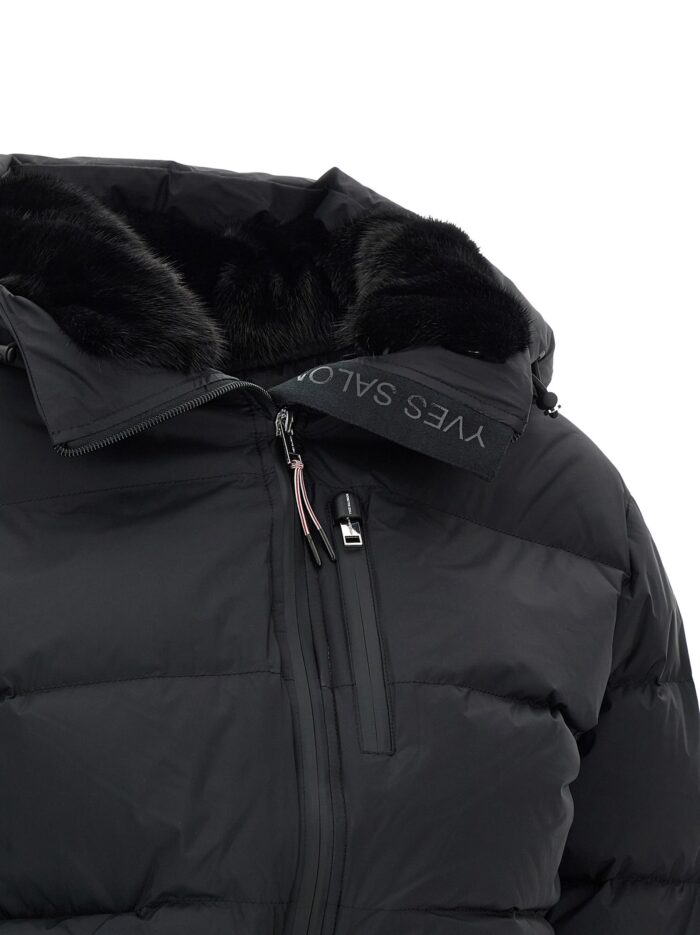 YVES SALOMON Ski Suit Hood Lined