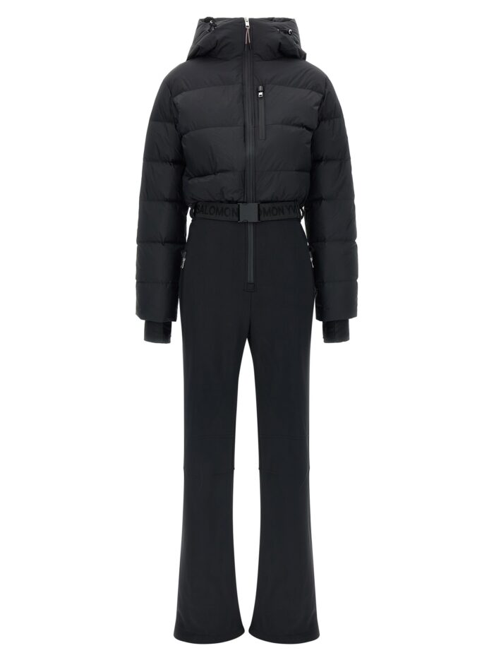 YVES SALOMON Ski Suit Hood Lined