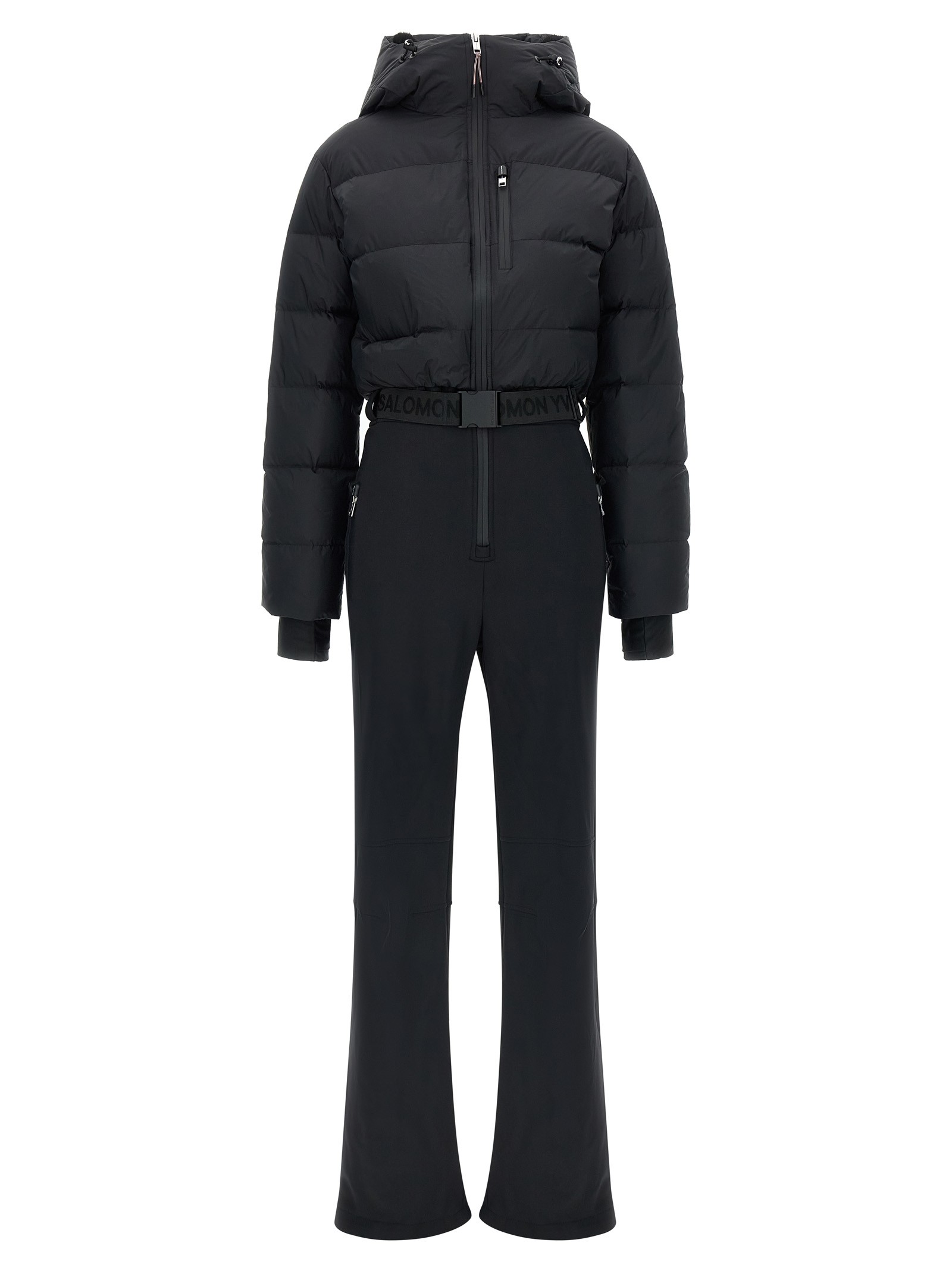 YVES SALOMON Ski Suit Hood Lined