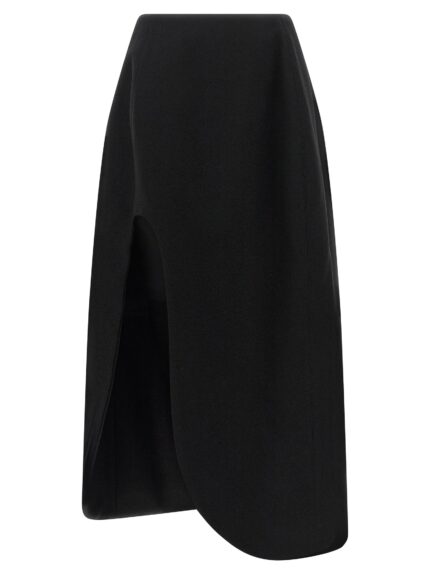 JIL SANDER 'Skirt 158' Slit Skirt